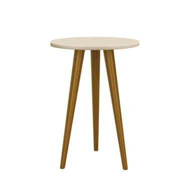 Imagem de Mesa de Canto Infantil Theo Reller Pés Retrô Madeira