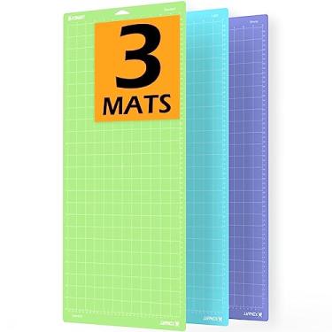 Imagem de Xinart Tapetes de corte para Cricut Maker 3, Maker, Explore 3, Air 5,4 x 61 cm, tapete de substituição compatível com Cricut Machines, 3 tapetes