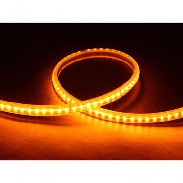 Imagem de Fita Led Taschibra 5w/m 120 Leds Techcord Ip65 220v Amarela | Valor Do Metro