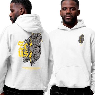 Imagem de Moletom Canguru Com Capuz‎ Zeus God of Olympus Street Abstract-Unissex