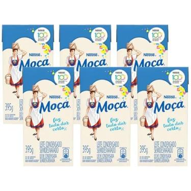 Imagem de 6 Moça Leite Condensado Tetra Pak, 395g
