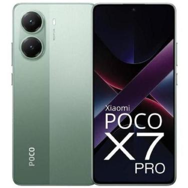 Imagem de Smartphone X7 PRO 5G 512GB 12GB verde - Xiaomi