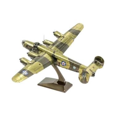 Imagem de Quebra-Cabeça 3D de Metal de Aviões - J-20, J-10B, KA-50, RAH-66 e VF-
