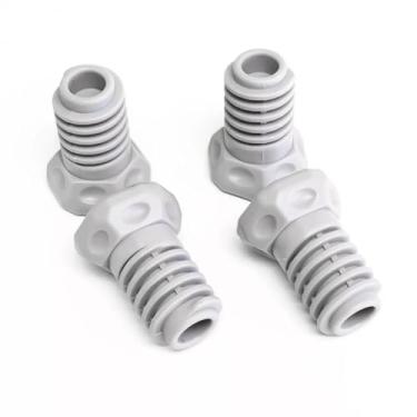 Imagem de 4 peças de pés reguladores de nivelamento de secador DC61-03128A compatível com Samsung DV206AES AGS