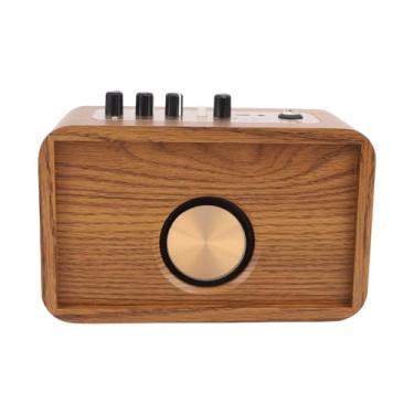 Imagem de SPYMINNPOO Amplificador de Guitarra Portátil de 10w, Amplificador Elétrico Recarregável Com Interface BT, OTG para Gravação Móvel