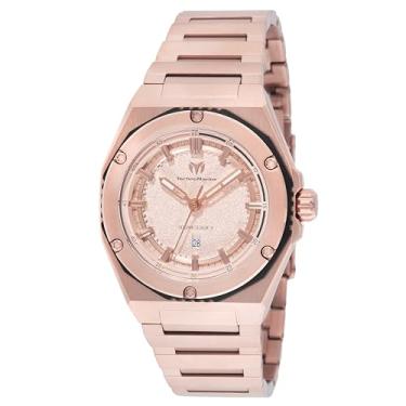 Imagem de TechnoMarine Relógio feminino Coral Legacy Coral - 36 mm, ouro rosa (TM-416058)