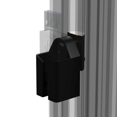 Imagem de Suporte de cabo USB A para Sim Rig Racing Série 40 Perfis extrudados com ranhura em T de alumínio (1)