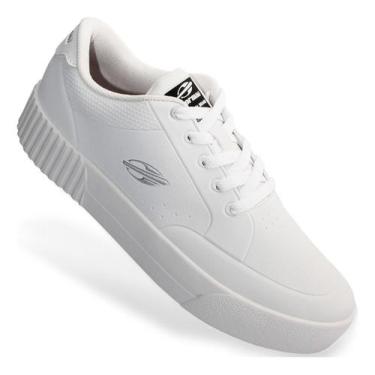 Imagem de Tênis Feminino Mormaii Urban Free Plataforma Casual Branco, Branco, 34