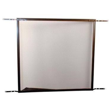 Imagem de Grade de porta de tela Prime-Line 76,2 cm, 86,36 cm L, 86,36 cm L x 60,96 cm A caixa de bronze