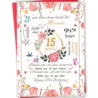 Imagem de mmuue Cartão de aniversário de 15 anos 318