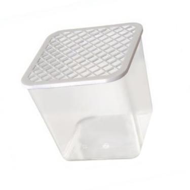 Imagem de Bothyi Aquário Betta com tampa, enfeites modernos transparentes, aquário pequeno, kit inicial para tartarugas, peixes pequenos, plantas, terrário