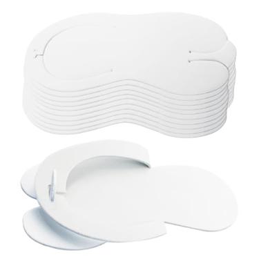 Imagem de Kit 100 Unidades Chinelo Descartável EVA Branco Pedicure Spa