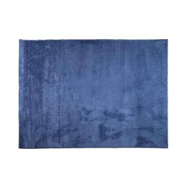 Imagem de ‌Tapete Quarto Macio Antiderrapante 2,00x2,50 - Para Sala e Escritório, Super Macio e Confortável (Azul)