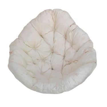 Imagem de Almofada Para Balanço Suspenso Impermeável Aquablock almofadão Creme E