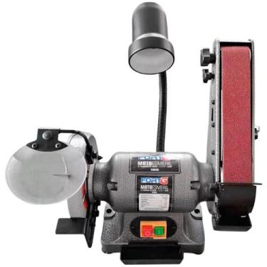 Imagem de Moto Esmeril 6 Pol. 375W com Lixadeira de Cinta 110V Fortg - FORTGPRO
