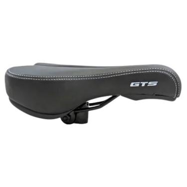 Imagem de Selim Bike Banco Mtb Vazado Conforte Com Carrinho Preto - Shop35, Únic