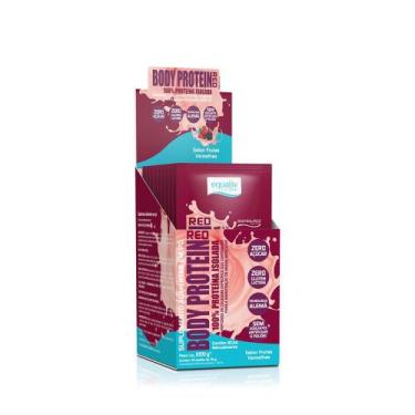 Imagem de Body Protein Isolado 10x20g Sache Frutas Vermelhas - Equaliv