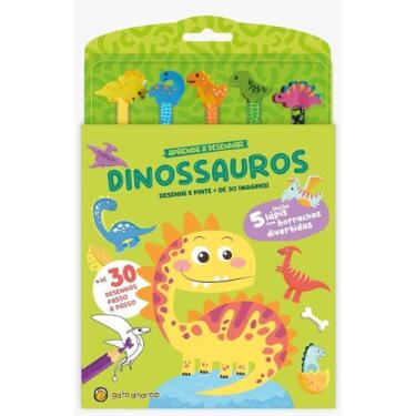 Imagem de Aprenda a desenhar - dinossauros (volume 1) - gato amarelo, 3