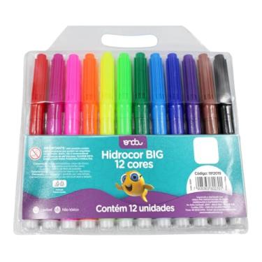 Imagem de Onda Pro Caneta Lavável Hidrocor Big 12 Cores