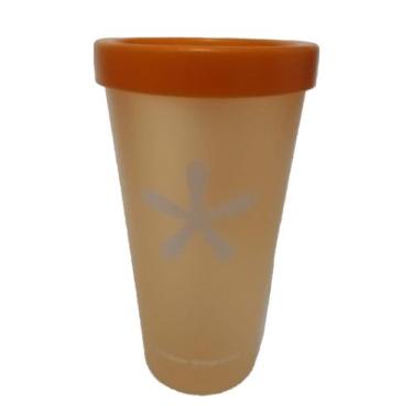 Imagem de Copos Nutri Com Tampa 500ml Coza, Laranja