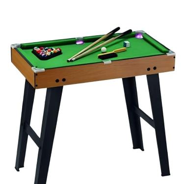 Imagem de Mesa de Sinuca Master em Madeira Com Led 11112 - Zippy Toys