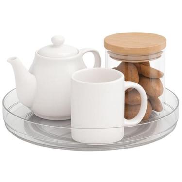 Imagem de Organizador Giratório Multiuso 360 Baixo Ideal para Cozinha Armário Ba