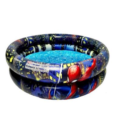 Imagem de Piscina Banheira Inflável Homem Aranha 21 Litros Infantil Criança Meni