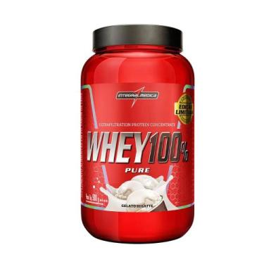 Imagem de 100% Whey POTE 900g Gelato di Latte Integralmedica