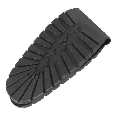 Imagem de RiToEasysports Parágrafo Preliminar Solas de Borracha Moteline Sapatos Ferramentas de Reparo de Sapatos Usam Resistentes à Dor No pé para Proteger o (Antepé preto)