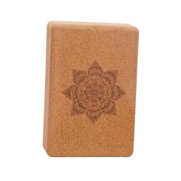 Imagem de simhoa de ioga de cortiça, tijolo para exercícios, acessórios de ioga de madeira para academia em casa, musculação, Style D
