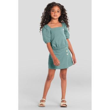 Imagem de Conjunto infantil menina texturizado Mundi