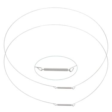 Imagem de Koatukys DC97-04973B Conjunto de grampo de mola de porta de arruela compatível com máquinas de lavar de carga frontal Samsung, substitua para 2025747, impede vazamentos de água (pacote com 2)
