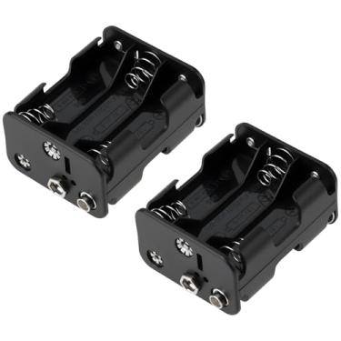 Imagem de SING F LTD 2 peças de suporte de bateria testador de 9V 58 x 48 * 30 mm compatível com Fluke1651 1651B 1652