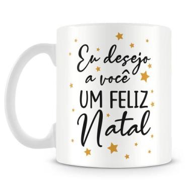Imagem de Caneca Personalizada Eu Desejo a Você - Porcelana Branca com Estampa N