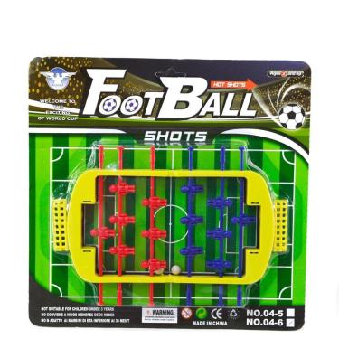 Imagem de Mesa de Pebolim 24x16cm Infantil - Tudo em Caixa