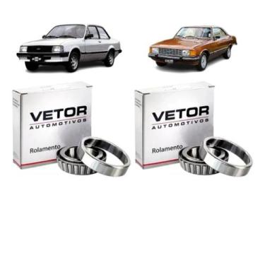 Imagem de 2 Rolamentos Caixa Satelite Chevette Opala Chevy Braseixos - Girar Rol