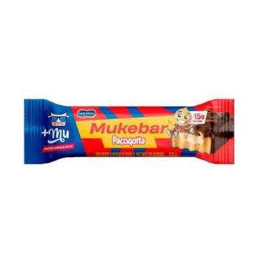 Imagem de Barra de Proteína +Mu Mukebar Paçoquita 60g - Mais Mu
