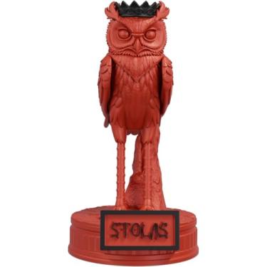 Imagem de Estátua Imagem Stolas - Ars Goetia (Cor Sanguis Obscurus)