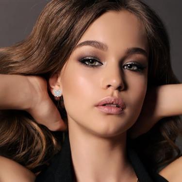 Imagem de Brincos de pressão para mulheres, brincos não perfurados, hipoalergênicos, joias femininas, One Size, Liga de aço, Sem pedra preciosa