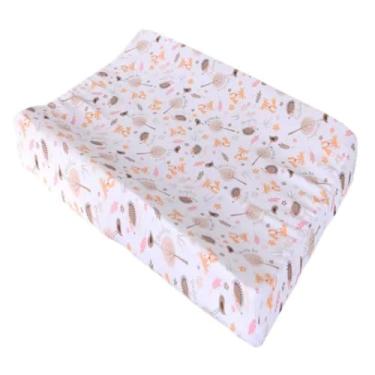 Imagem de Trocador De Fraldas Anatômico Impermeável Menina Menino Para Cômoda e Berço (Fox)