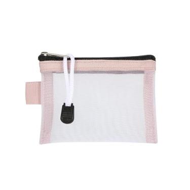 Imagem de Mini bolsa de malha transparente com zíper