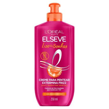 Imagem de Creme de Pentear Elseve Liso dos Sonhos Extermina Frizz 250ml