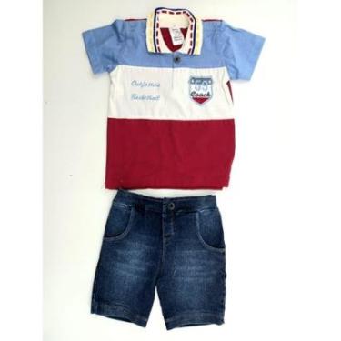 Imagem de Conjunto Infantil Menino Verão Muleka Sapeka - Ref 2750-Masculino