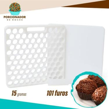 Imagem de Placa Porcionadora Dosadora De Doces Brigadeiro Beijinho 15g Premium -
