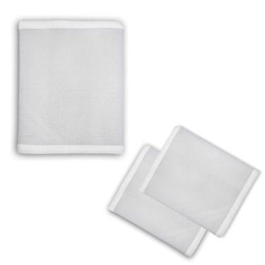 Imagem de Tela Protetor Respiravel De Berço Baby Deluxe Branca Maior Circulação 