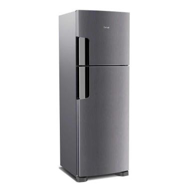 Imagem de Geladeira Consul Duplex CRM44AK 386 Litros Frost Free Com Altura , Função Turbo E Freezer Espaçoso Inox 220V