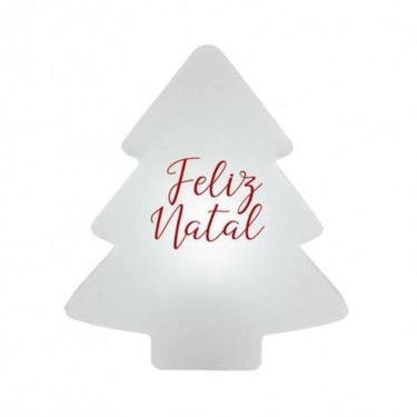 Imagem de Luminária árvore Natalina Merry Christmas Branca
