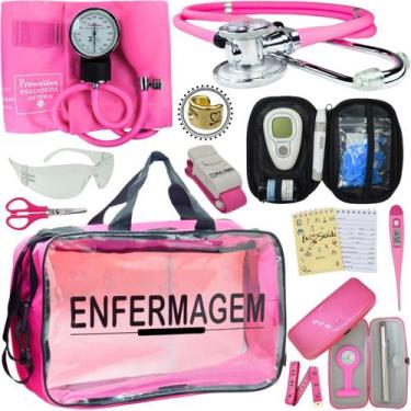 Imagem de Kit Enfermagem Premium Pamed Completo Medicina Profissional - Love Sau