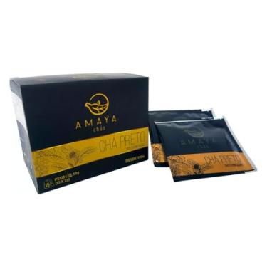 Imagem de Chá Amaya Preto Tipo Exportação Premium – 15 Sachês (30g)