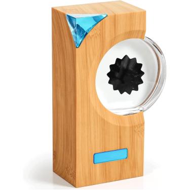 Imagem de Lâmpada De Ritmo De Música Ferrofluida, Ferrofluido Dançante Com Ritmo Musical, Som Surround 360° Home Theater Áudio Música Captador, Para Tv Doméstica Computador Escri, Yellow